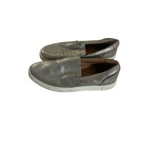 Frye Wwomen's Ivy Slip On Pewter Casual Loafer Fashion Sneakers - 8.5M